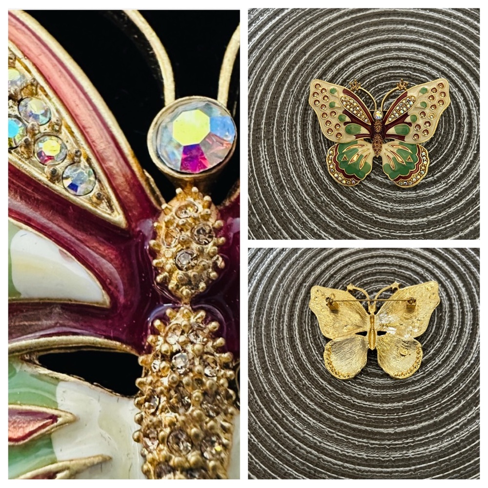 VTG KENNETH JAY LANE PASTEL
Butterfly PIN/Brooch
